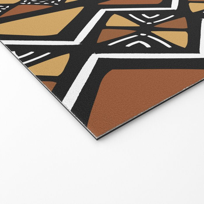 African mud cloth Mali Welcome Mat Gallery Image 2