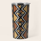 African mud cloth Mali Travel Mug Gallery Image 1