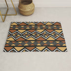 African mud cloth Mali Rug Gallery Image 1