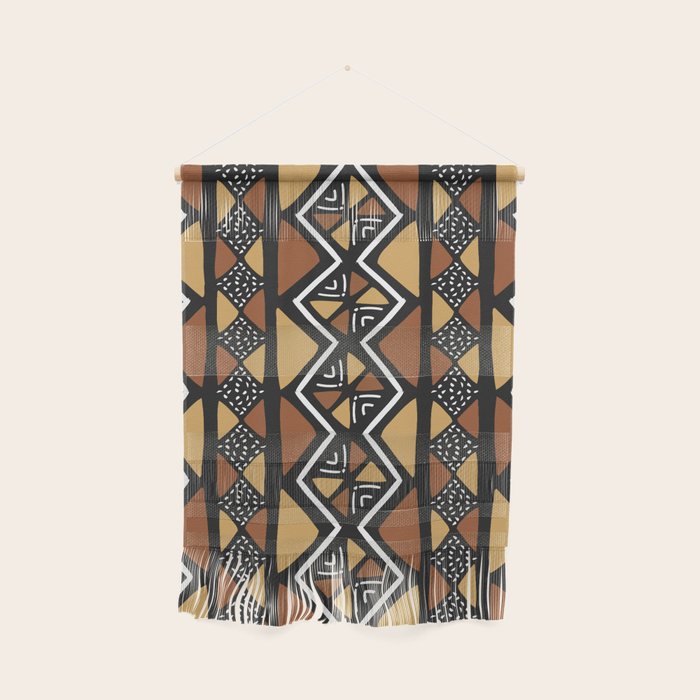African mud cloth Mali Wall Hanging Gallery Image 1