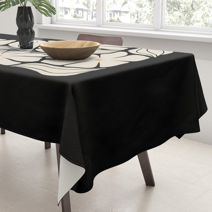 Cat and Plant 83 Tablecloth Gallery Image 3