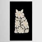 Cat and Plant 83 Tablecloth Gallery Image 2