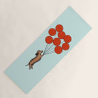 I Believe I Can Fly Dachshund Yoga Mat Gallery Image 1