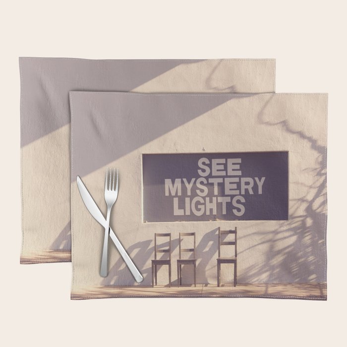 See Mystery Lights - Marfa, Texas Placemat Gallery Image 1