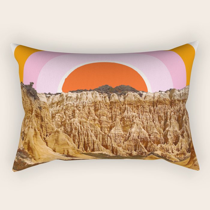 Alentejo Rainbow Rectangular Pillow Gallery Image 2