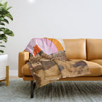 Alentejo Rainbow Throw Blanket Gallery Image 1