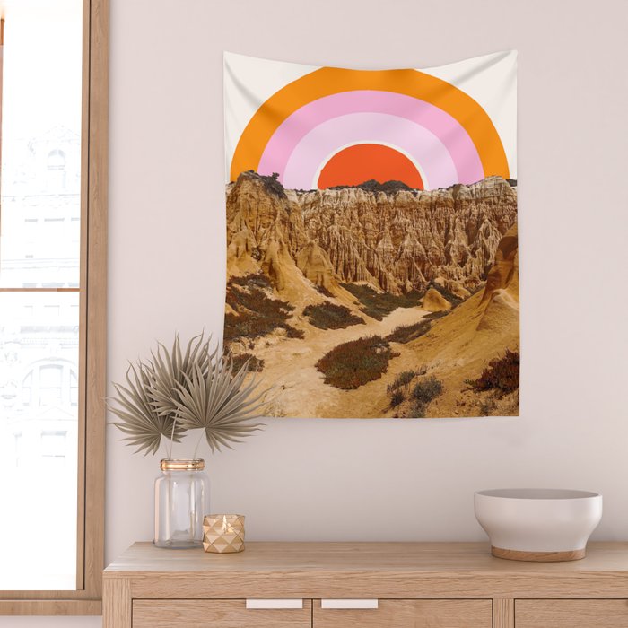 Alentejo Rainbow Wall Tapestry Gallery Image 2