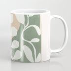 Minimal Abstract Leaves 02 Coffee Mug Gallery Image 1