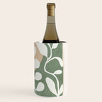 Minimal Abstract Leaves 02 Wine Chiller Gallery Image 3
