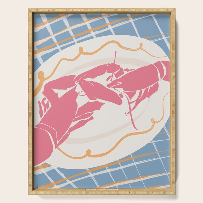 Lobster Picnic Serving Tray Gallery Image 1