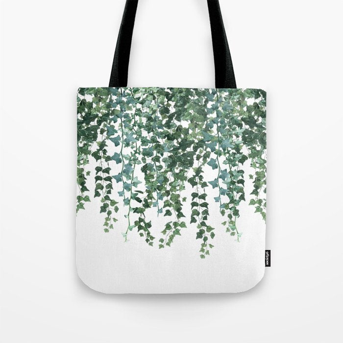 Ivy Vine Drop Tote Bag Gallery Image 1
