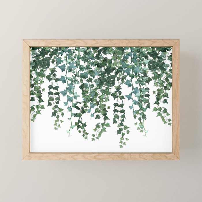 Ivy Vine Drop Mini Art Print