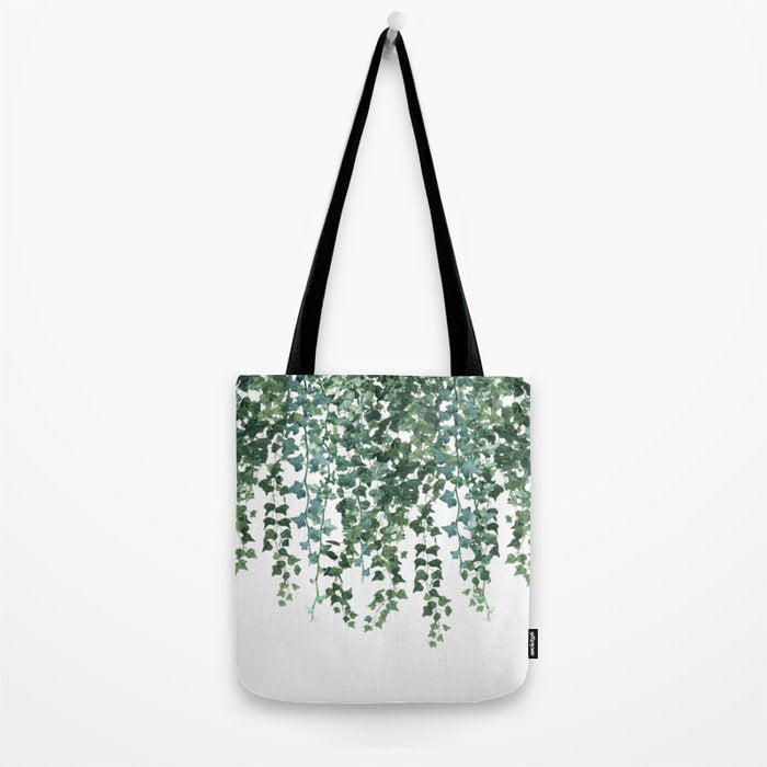 Ivy Vine Drop Tote Bag Gallery Image 2