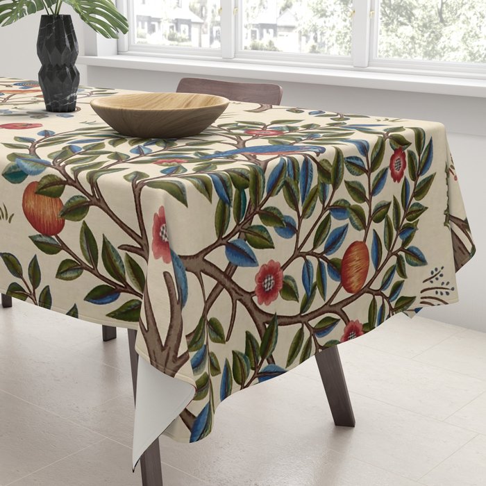 William Morris "Kelmscott Tree" 1. Tablecloth Gallery Image 3
