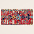 Moghan Azerbaijan South East Caucasus Rug Print Desk Mat Gallery Image 3