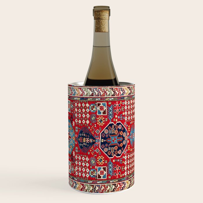 Moghan Azerbaijan South East Caucasus Rug Print Wine Chiller Gallery Image 3