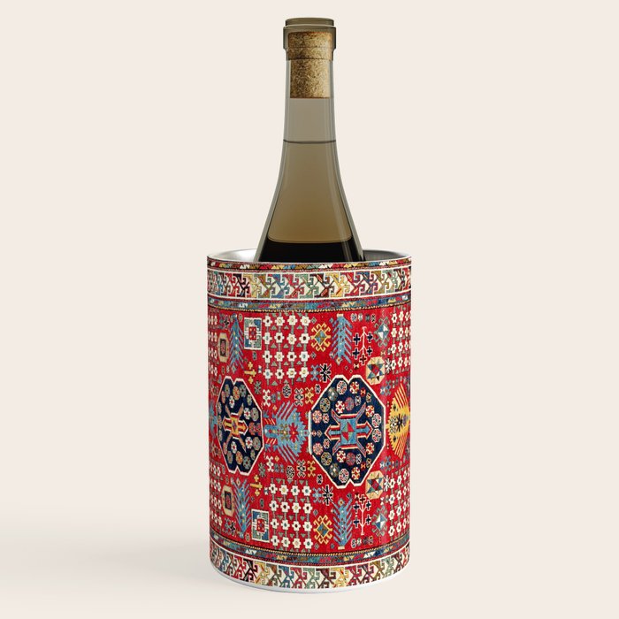 Moghan Azerbaijan South East Caucasus Rug Print Wine Chiller Gallery Image 2