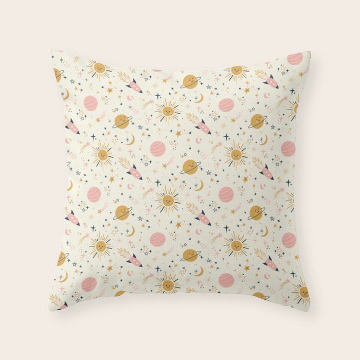Hello Starshine Throw Pillow Gallery Image 6