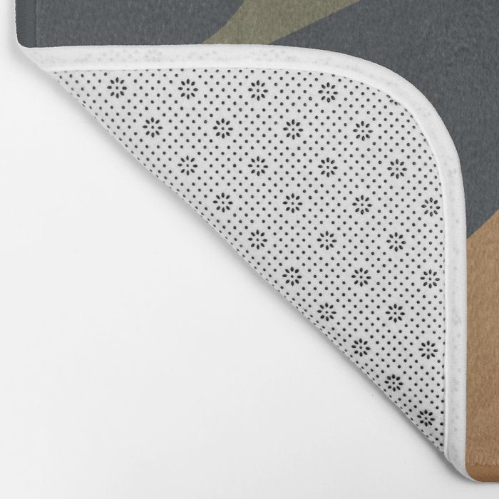 Minimal Abstract Art Vase Flower 10 Bath Mat Gallery Image 2