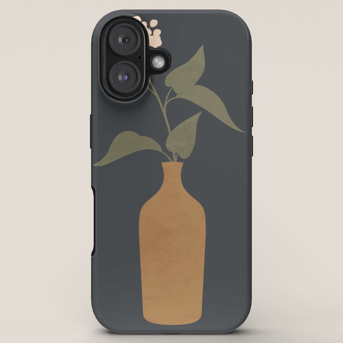 Minimal Abstract Art Vase Flower 10 iPhone Case Gallery Image 5