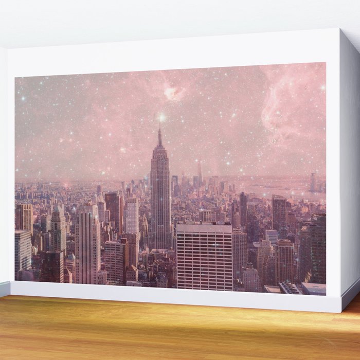 Stardust Covering New York Wall Mural Gallery Image 2