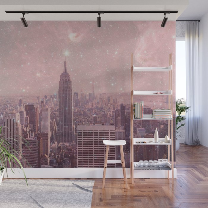 Stardust Covering New York Wall Mural