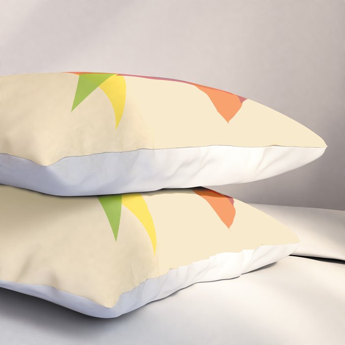 Fractal Geometric Dog Pillow Sham Gallery Image 3
