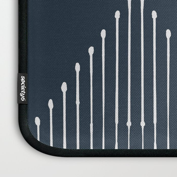 Geo (Annapolis Blue) Laptop Sleeve Gallery Image 3