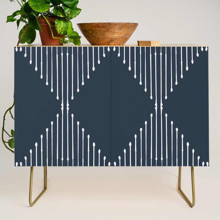 Geo (Annapolis Blue) Credenza Gallery Image 1