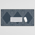 Geo (Annapolis Blue) Desk Mat Gallery Image 1