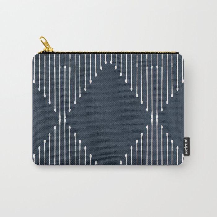 Geo (Annapolis Blue) Carry All Pouch Gallery Image 1
