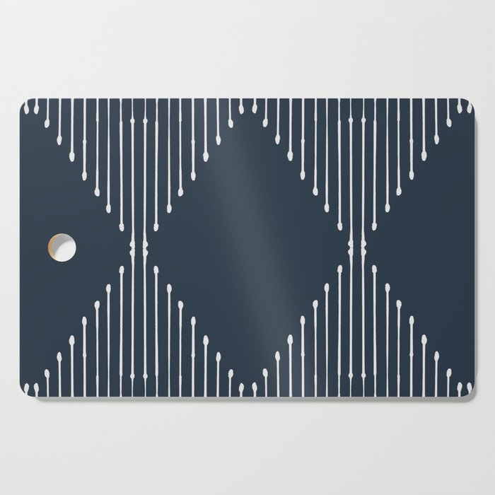 Geo (Annapolis Blue) Cutting Board Gallery Image 1