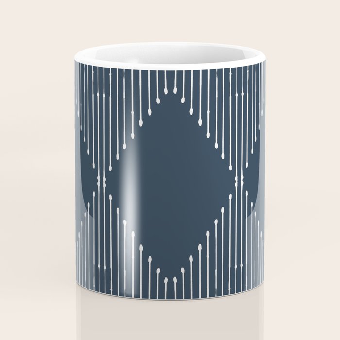 Geo (Annapolis Blue) Coffee Mug Gallery Image 4