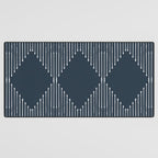Geo (Annapolis Blue) Desk Mat Gallery Image 3