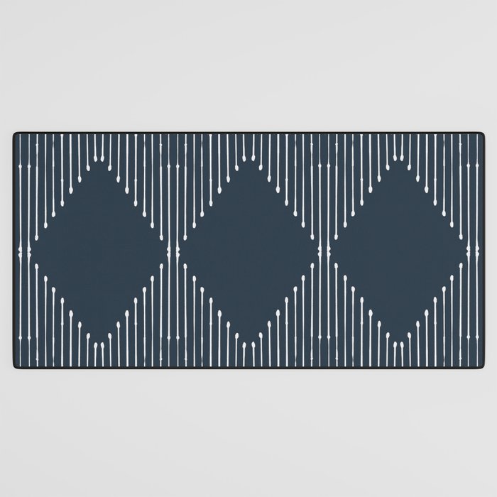 Geo (Annapolis Blue) Desk Mat Gallery Image 3
