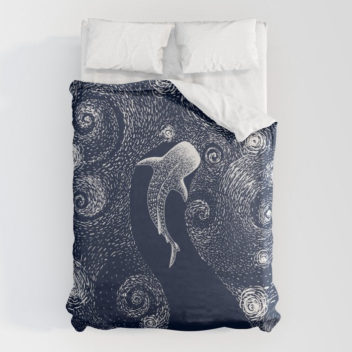 Star eater in Van Gogh style Duvet Cover Gallery Image 1