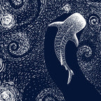 Star eater in Van Gogh style Coffee Mug Gallery Image 2