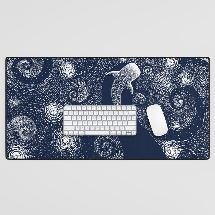 Star eater in Van Gogh style Desk Mat Gallery Image 1