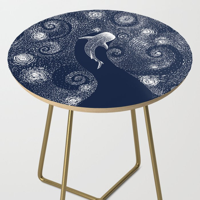 Star eater in Van Gogh style Side Table Gallery Image 2