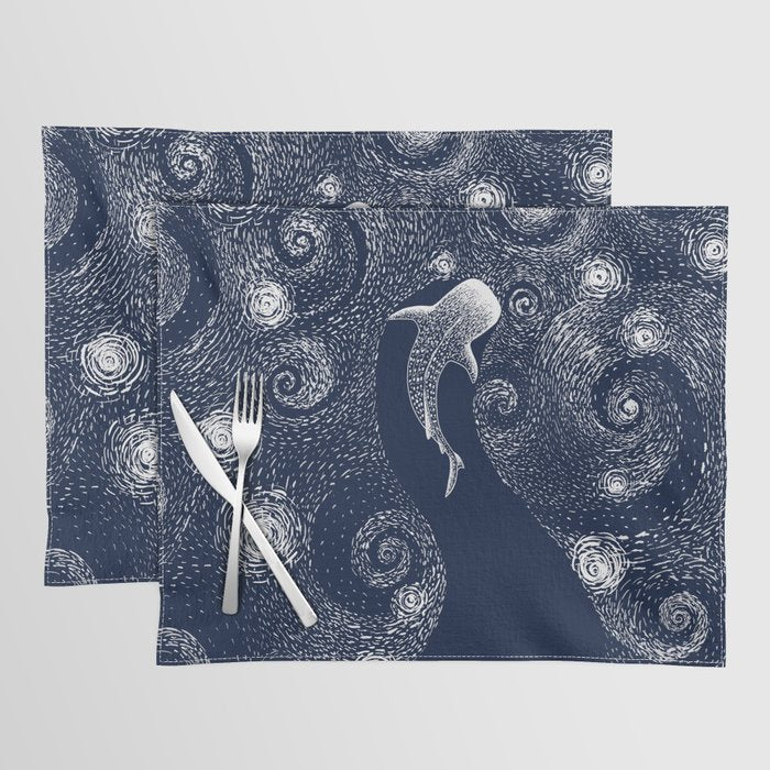 Star eater in Van Gogh style Placemat Gallery Image 1