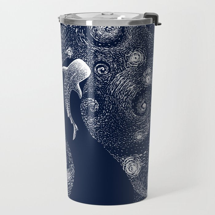 Star eater in Van Gogh style Travel Mug Gallery Image 2