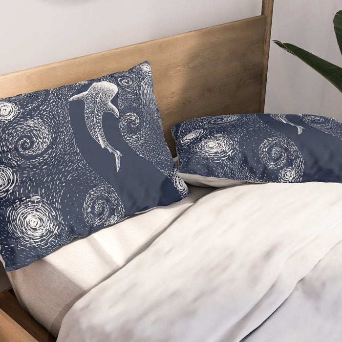 Star eater in Van Gogh style Pillow Sham Gallery Image 2