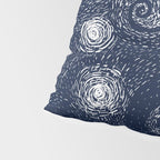 Star eater in Van Gogh style Pillow Sham Gallery Image 4