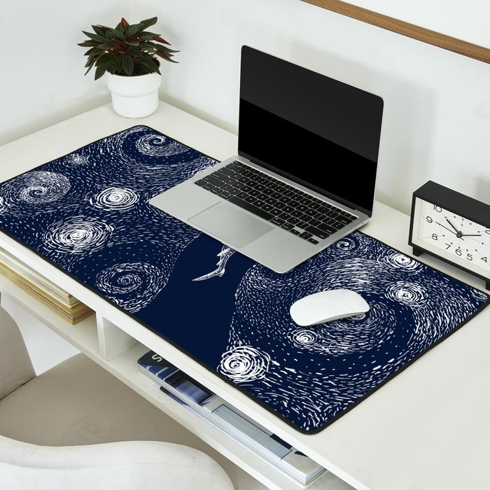 Star eater in Van Gogh style Desk Mat Gallery Image 2