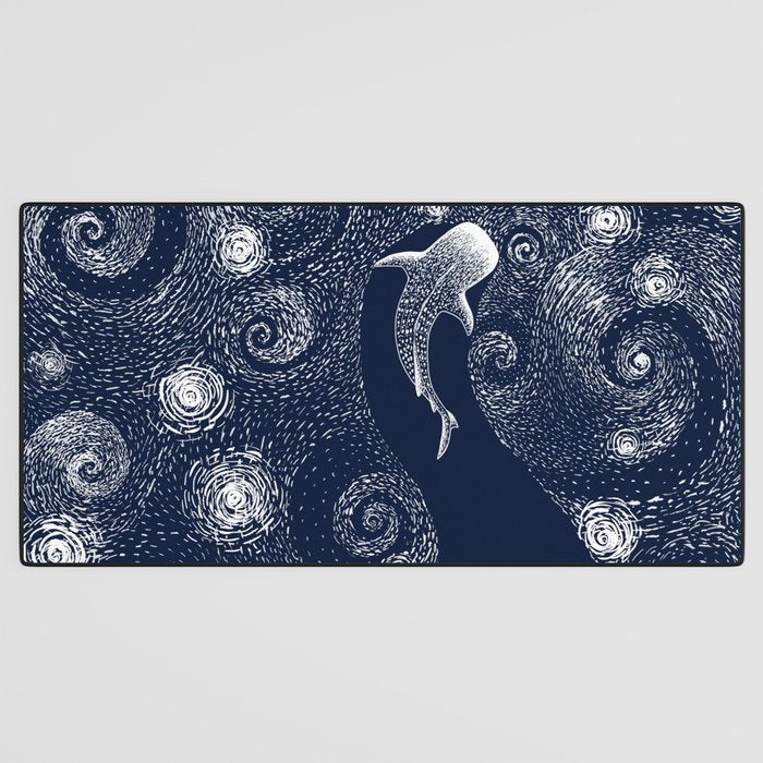 Star eater in Van Gogh style Desk Mat Gallery Image 3