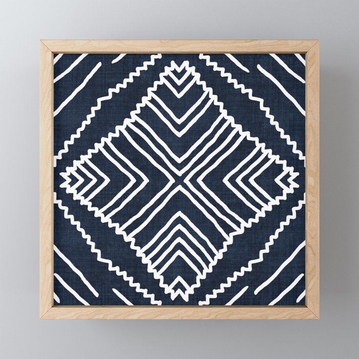 Beni in Navy Mini Art Print Gallery Image 1