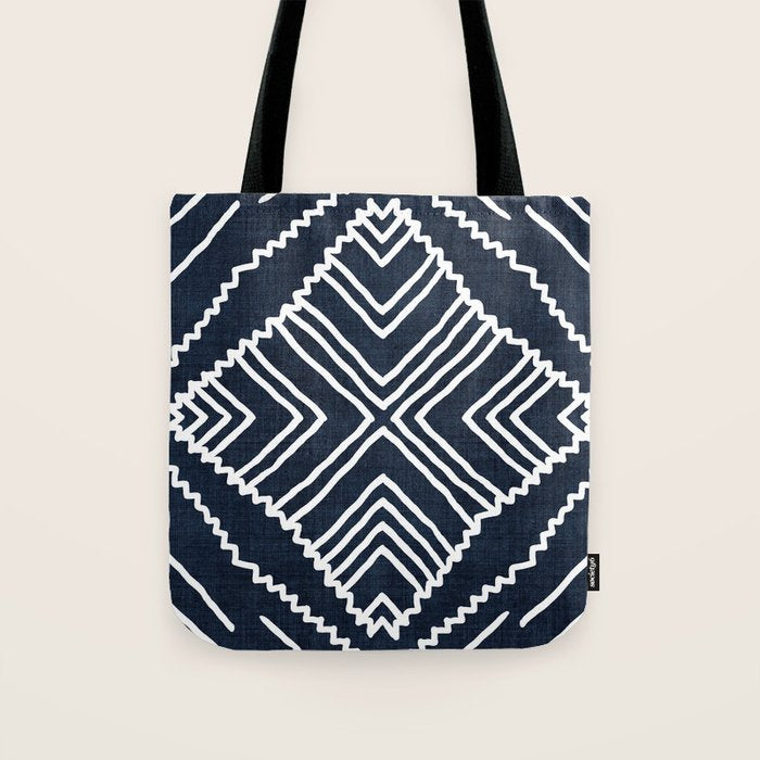Beni in Navy Tote Bag Gallery Image 1