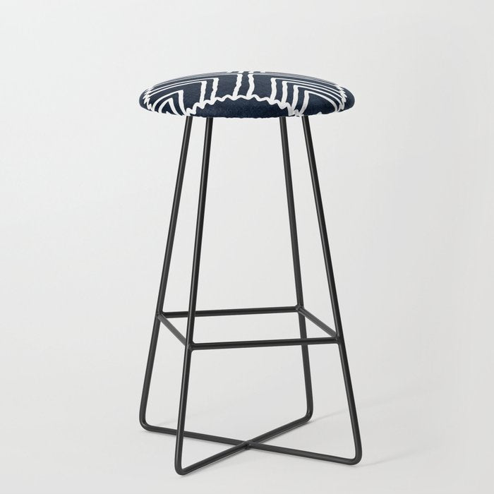 Beni in Navy Stool Gallery Image 1