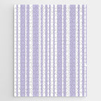 Classic Stripes XXVIII - Lilac Purple Jigsaw Puzzle Gallery Image 1