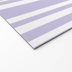 Classic Stripes XXVIII - Lilac Purple Welcome Mat Gallery Image 2